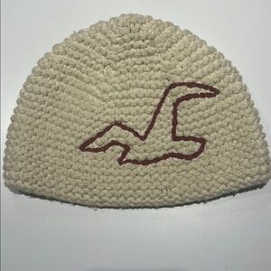 Hollister knit beanie hat